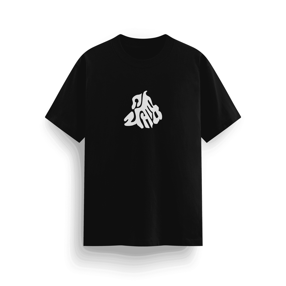 "Panjab Script" T-Shirt – Classic Fit, 180 GSM, Black
