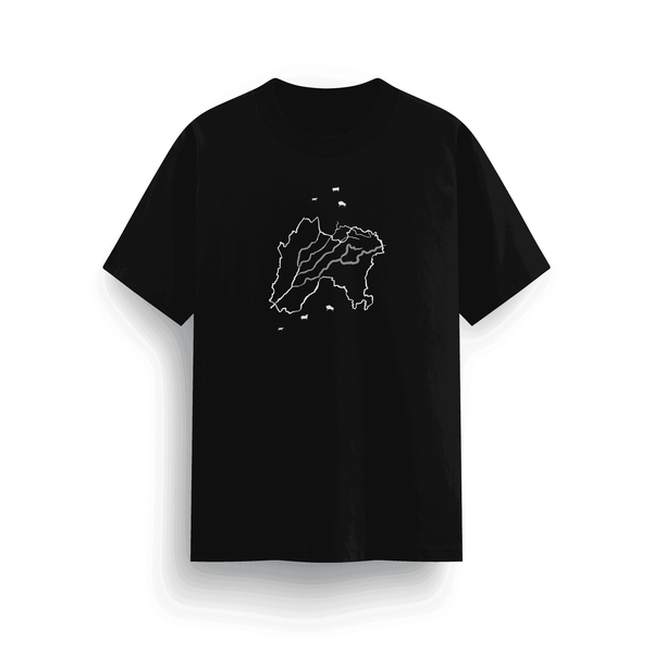 "Panjab Golden Age" T-Shirt – Classic Fit, 180 GSM, Black