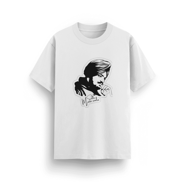 "Sidhu Moosewala" T-Shirt – Classic Fit, 180 GSM, 2 Colors